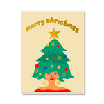 Load image into Gallery viewer, Merry Christmas Tree  - single / box of 8
