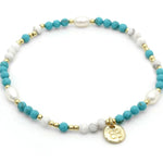Load image into Gallery viewer, Manassa Blue Gemstone Bracelet
