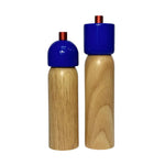 Load image into Gallery viewer, Salt &amp; Pepper Grinder - navy + red
