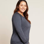 Load image into Gallery viewer, Goodnight Long Sleeve Top - storm
