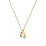 Load image into Gallery viewer, Mini Kaleidoscope Lucky Charm Necklace - gold / silver
