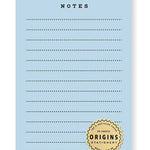 Load image into Gallery viewer, Origins Notepad - Blue
