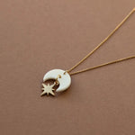 Load image into Gallery viewer, Celestial Star Necklace - white
