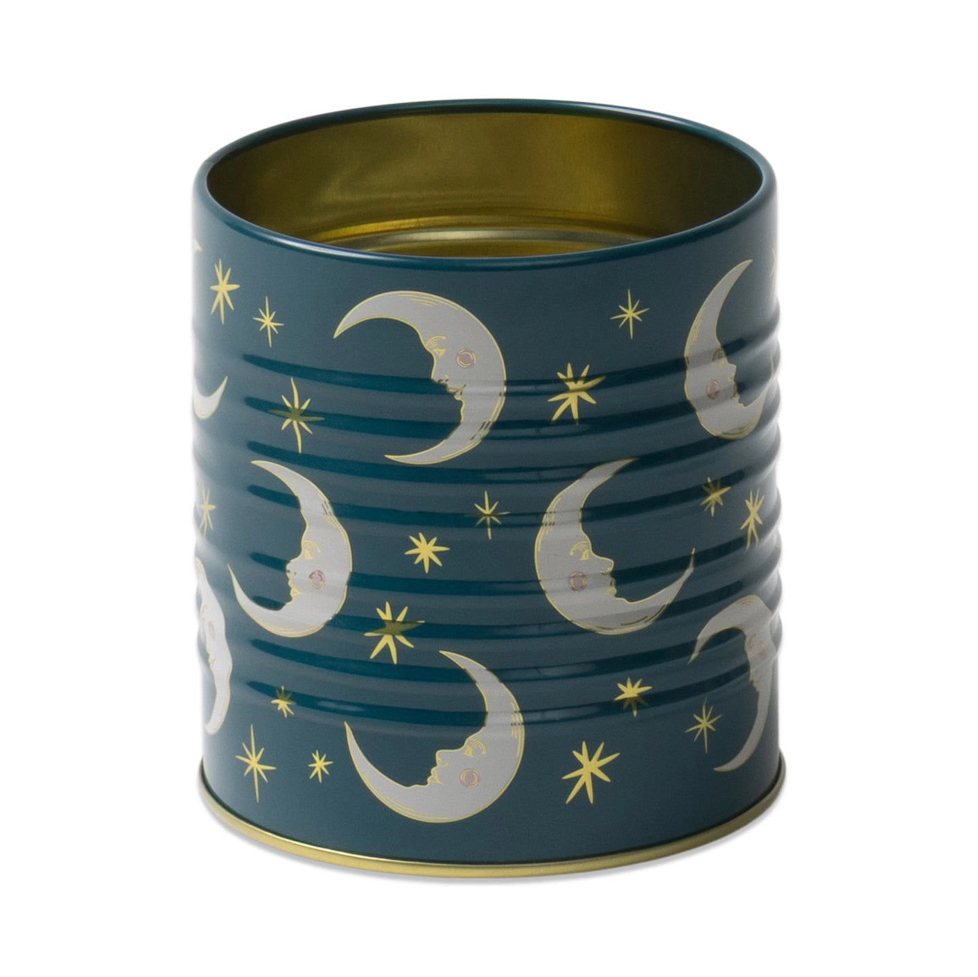 Teal moon Storage Tin