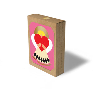 Christmas Angel Love Card - single / box of 8