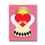 Load image into Gallery viewer, Christmas Angel Love Card - single / box of 8
