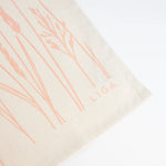 Load image into Gallery viewer, Organic Tea Towel - Native Grasses &amp; Bees
