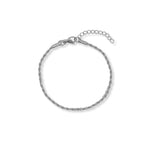 Load image into Gallery viewer, Delicate Rope Bracelet - Silver
