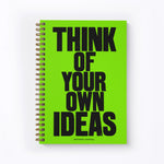 Load image into Gallery viewer, Think of Your Own Ideas Notebook

