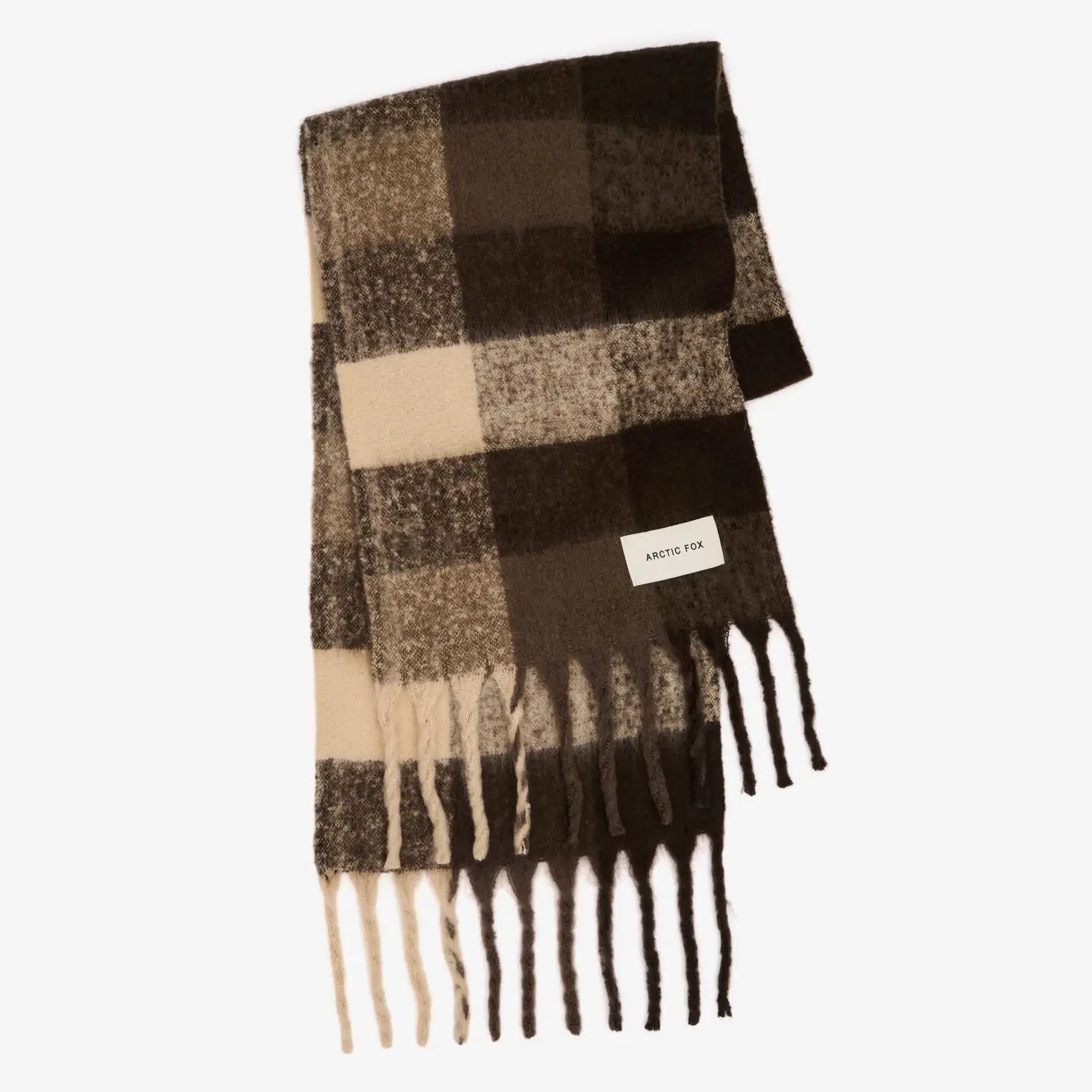 The Reykjavik Scarf - Brown Check