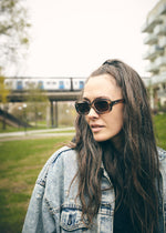 Load image into Gallery viewer, Havana Recycled Plastic Sunglasses - cigar smoke
