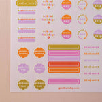Load image into Gallery viewer, Family Calendar Stickers
