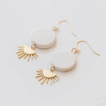 Load image into Gallery viewer, Sunset Earrings - oat
