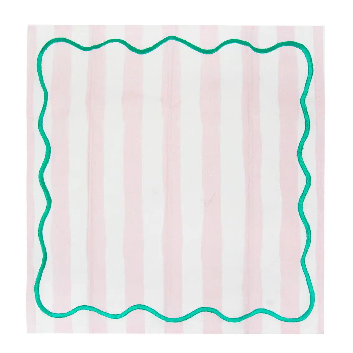 Pink Stripe Napkins - set of 2