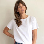 Load image into Gallery viewer, Organic Cotton Crew Top  - short sleeve
