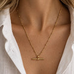 Load image into Gallery viewer, Gold Bar Necklace
