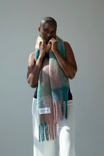 Load image into Gallery viewer, The Reykjavik Scarf - Lilac Check
