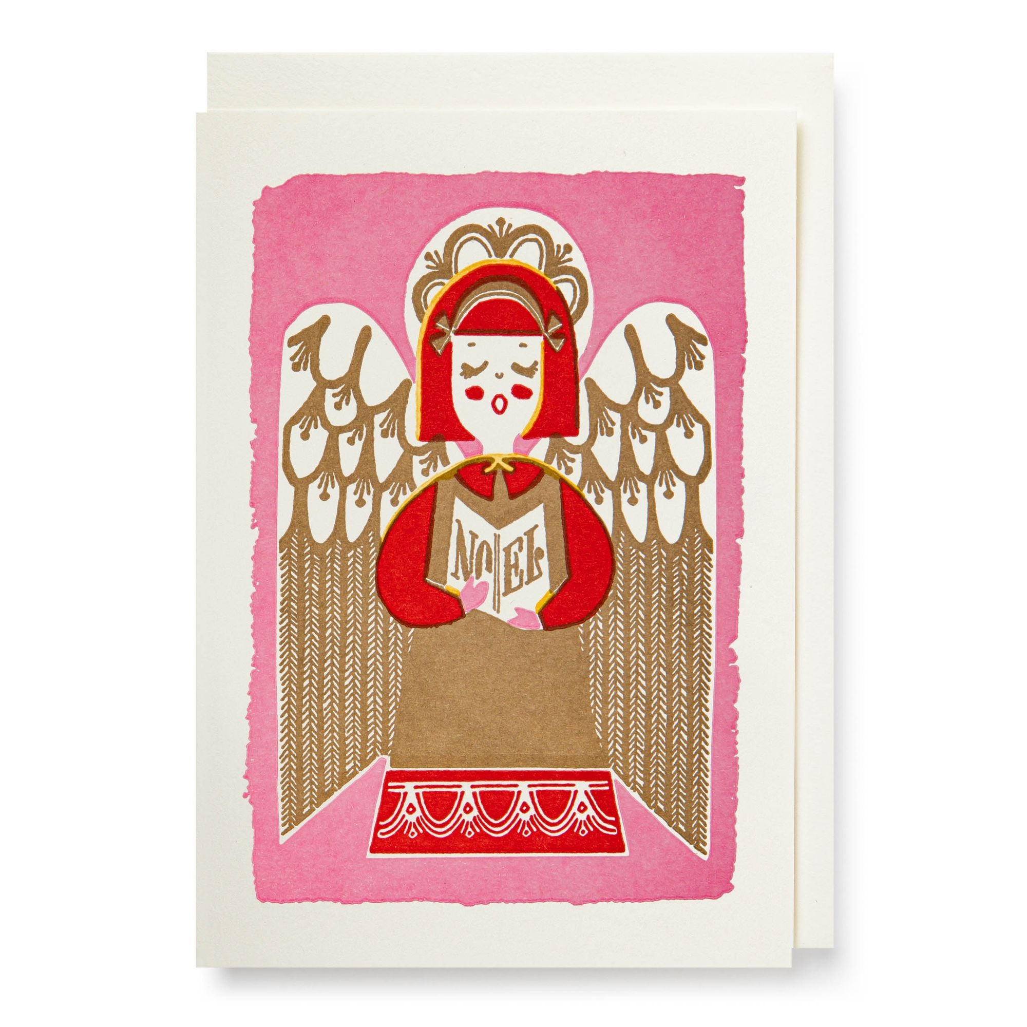 Singing Angel Card