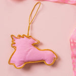 Load image into Gallery viewer, Pink Car with Tree Decoration
