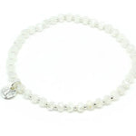 Load image into Gallery viewer, Prunus White &amp; Silver Bracelet
