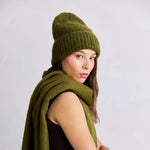 Load image into Gallery viewer, The Reykjavik Beanie Hat - sea kelp
