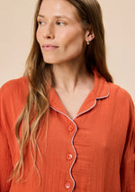 Load image into Gallery viewer, Cotton Pyjamas - burnt orange
