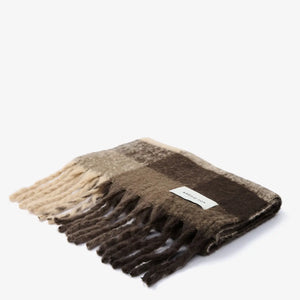 The Reykjavik Scarf - Brown Check
