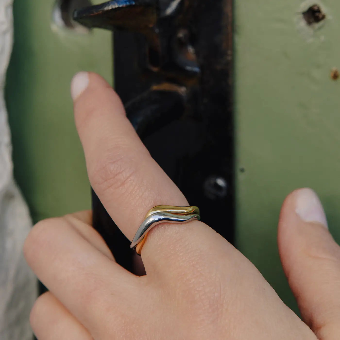 Gold & Silver Entwined Ring