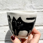 Load image into Gallery viewer, Black Cat Mug

