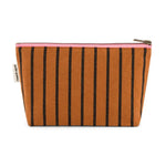Load image into Gallery viewer, Sofia pouch - ginger stripes
