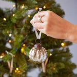 Load image into Gallery viewer, Handmade Antique Effect Glass Bauble
