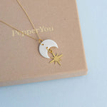 Load image into Gallery viewer, Celestial Star Necklace - white
