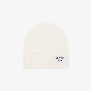 Mohair Beanie - white