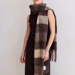 Load image into Gallery viewer, The Reykjavik Scarf - Brown Check
