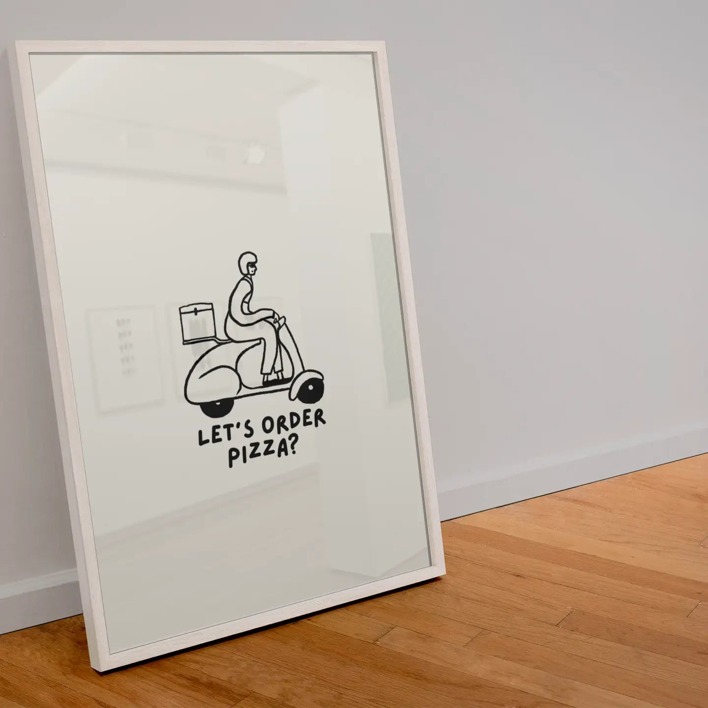 Let's Order Pizza? Print