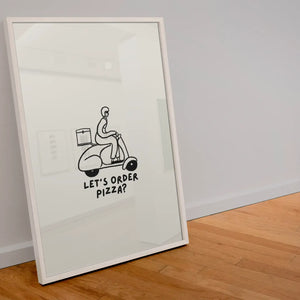 Let's Order Pizza? Print