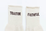 Load image into Gallery viewer, Traitor / Faithful Sports Socks
