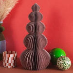 Load image into Gallery viewer, Lilac Honeycomb Ball Origami Paper Tree
