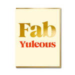 Load image into Gallery viewer, Fab-Yuleous Card - single / box of 8
