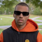 Load image into Gallery viewer, Nicole Recycled Plastic Sunglasses - black
