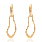 Load image into Gallery viewer, Yuna Drop Hoops - Gold
