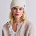 Load image into Gallery viewer, Mohair Beanie - winter white
