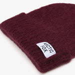 Load image into Gallery viewer, The Mohair Beanie - Cherry Burgundy
