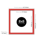 Load image into Gallery viewer, 8 x 8 Picture Frame - various colours
