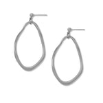 Load image into Gallery viewer, Gaia Stud Hoops - Silver

