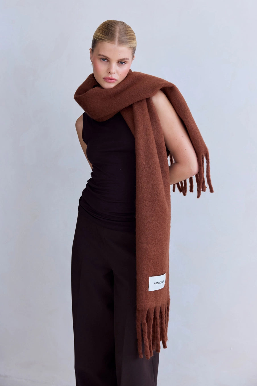 The Stockholm Scarf - Sepia