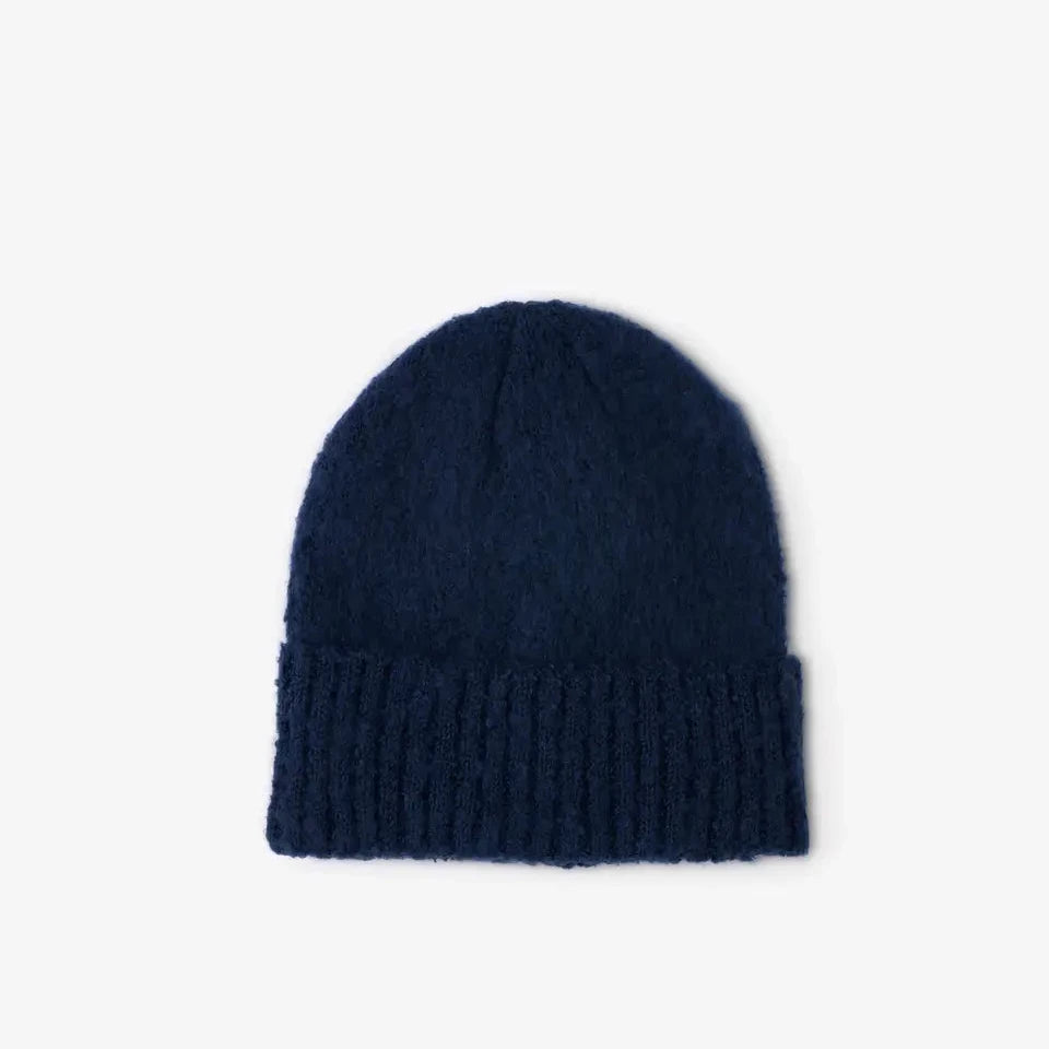 The Reykjavik Beanie Hat - midnight blue