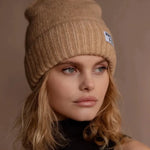 Load image into Gallery viewer, Mohair Beanie - Camel
