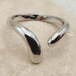 Load image into Gallery viewer, Silver Wishbone Ring

