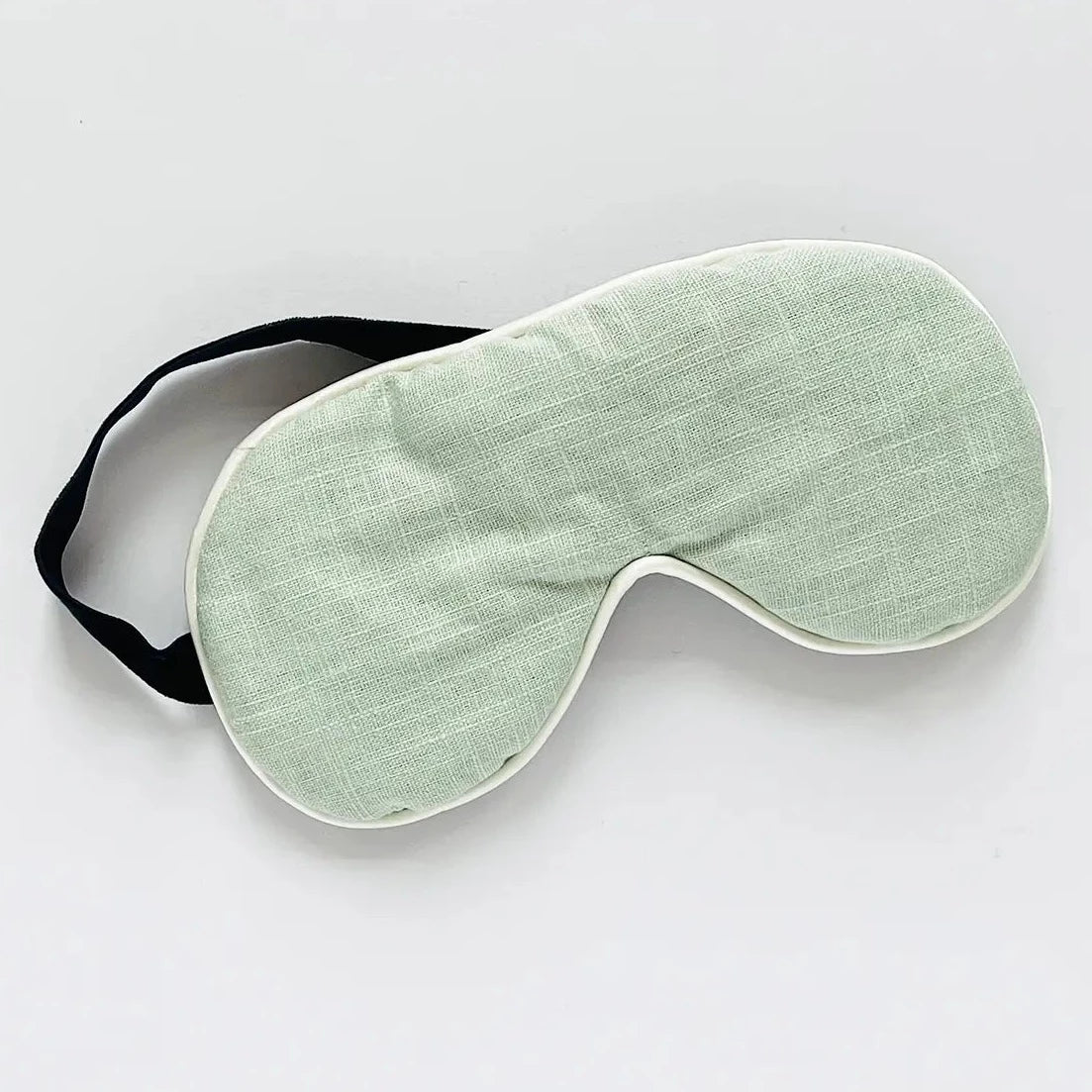 Mint Linen Eye Mask